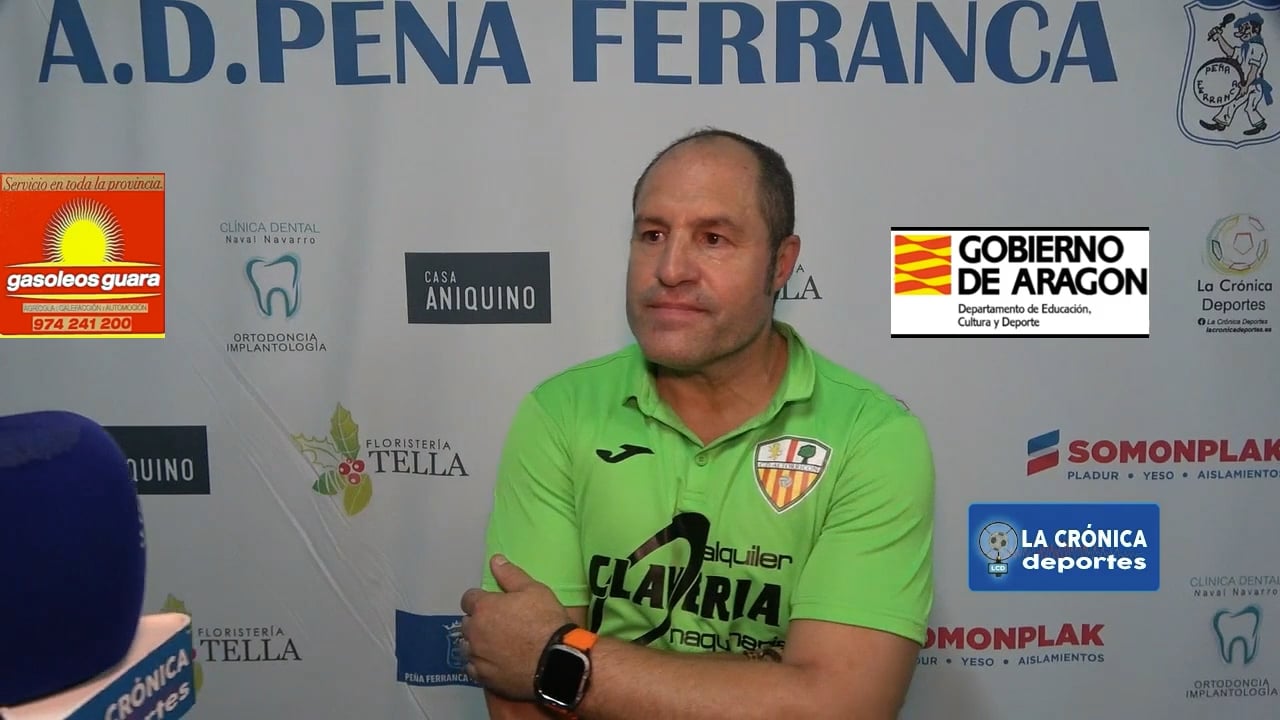 CHELU (Entrenador Altorricón) Peña Ferranca Tella 3-1 CD Altorricón / Jor. 1 - Preferente Gr 1