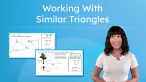 Working With Similar Triangles