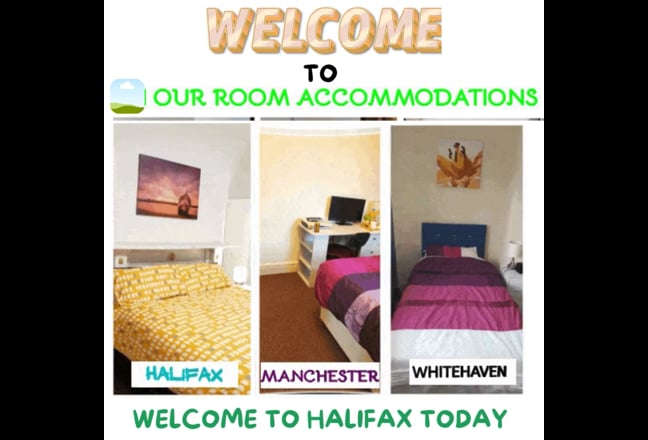 👉Luxury Ensuite Dbl Room Nr Halifax Town/Hospital Main Photo