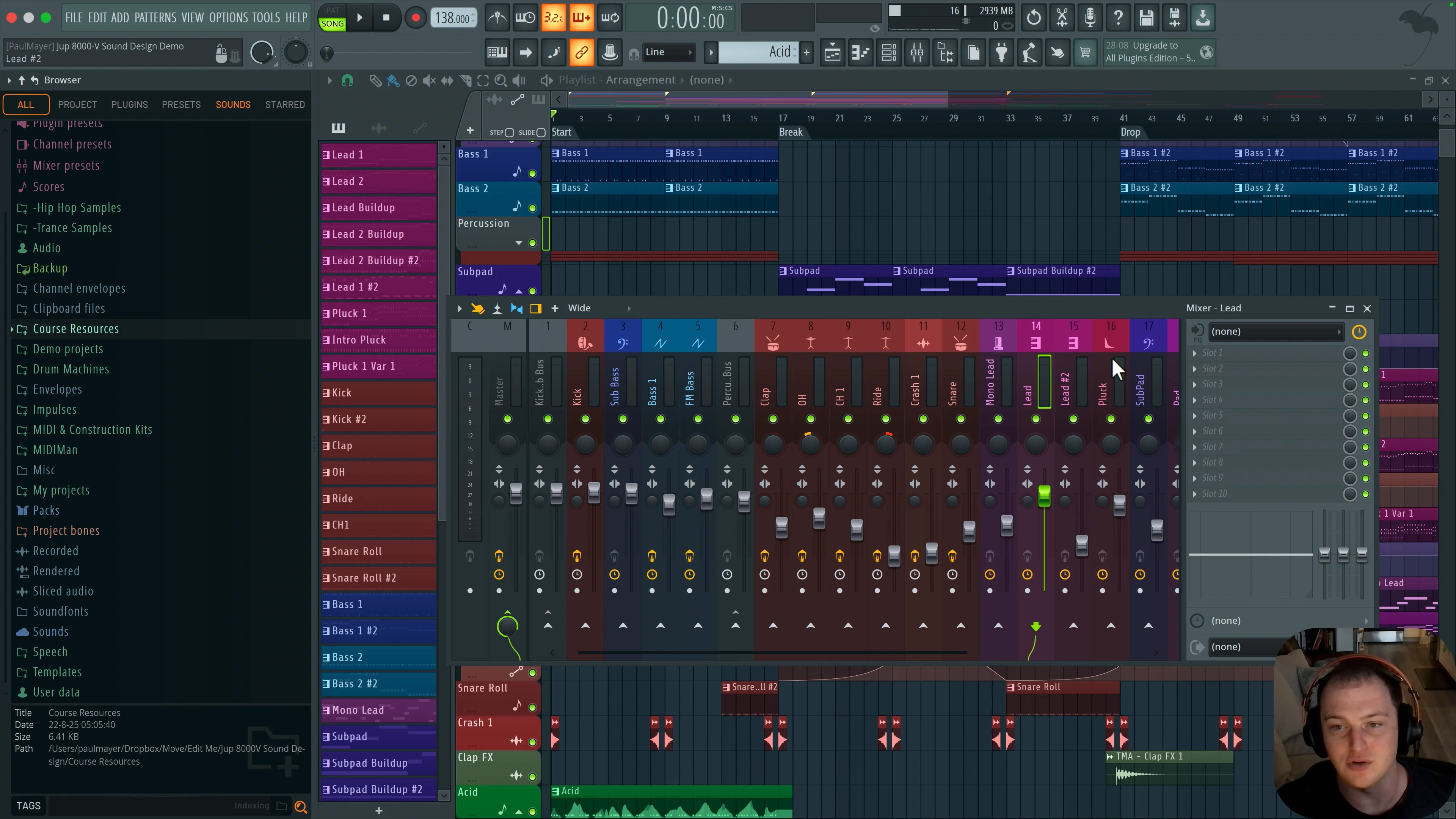 JUP-8000 V Sound Design with MYR – Ready for Masterclass