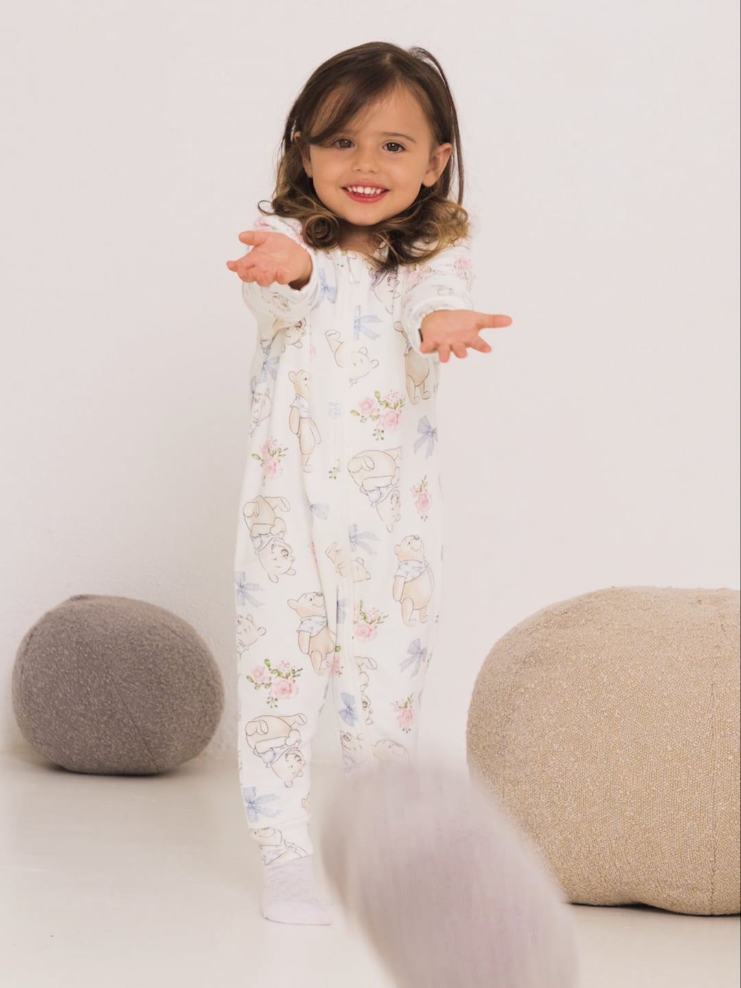 אוברול קטיפה WINNIE THE POOH