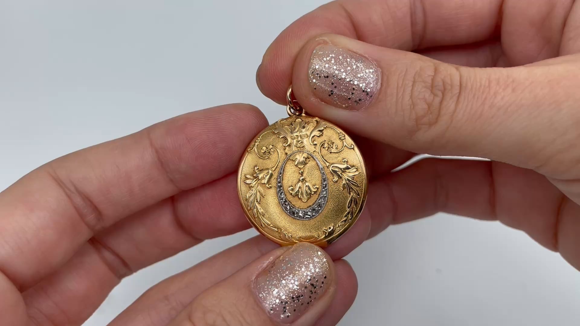 Diadème/Couronne Victorien Rose Or Jaune 10 Carats Diamant 10,4 Ct – Sbdiamondworldjewelry