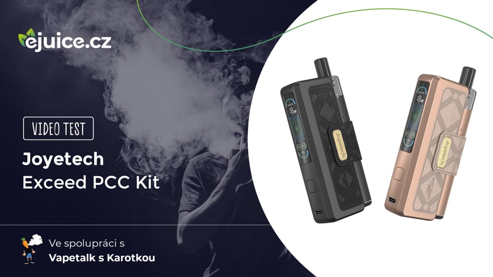 Joyetech Exceed PCC Kit - video test (CZ)