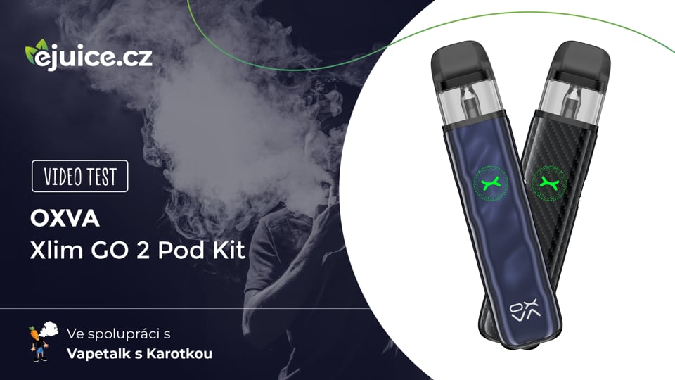 OXVA Xlim GO 2 Pod Kit - video test (CZ)
