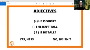 02-Adjectives and Verb to be
