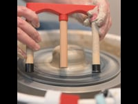 Kløsåbner | Ball opener | Lera Ôppnare för drejning | Töpferöffner