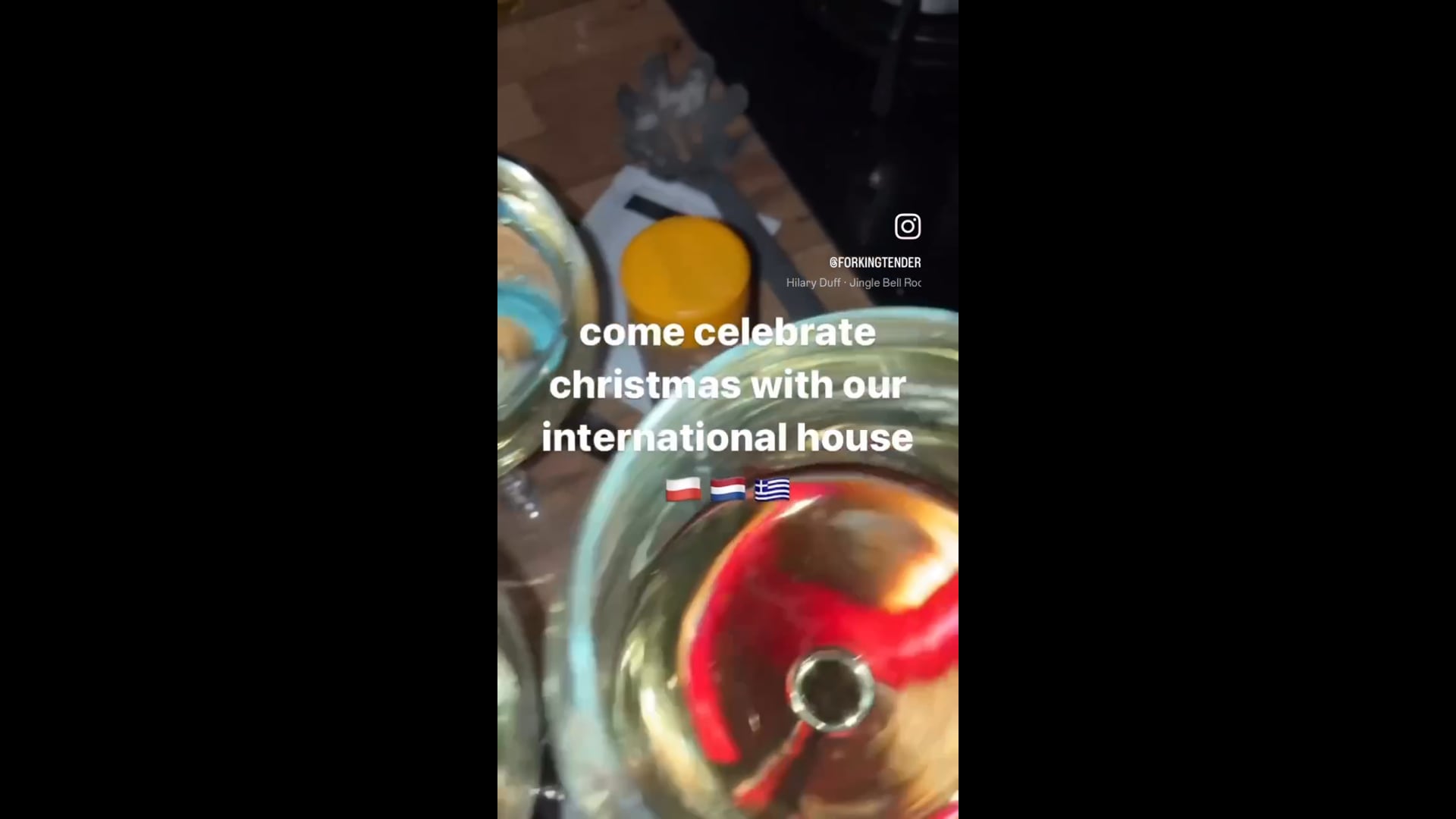 Kerstdiner met ons internationaal studentenhuis