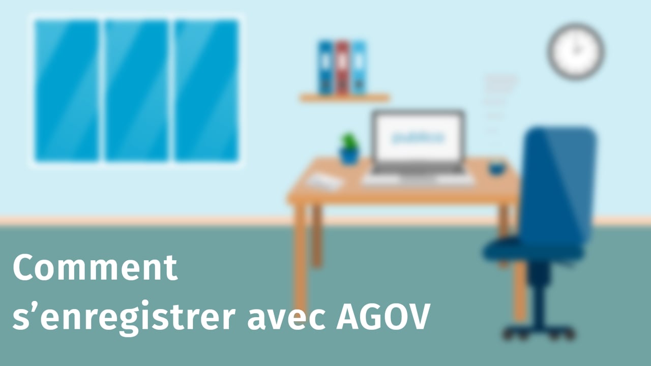 myPublica: comment s'enregistrer avec AGOV