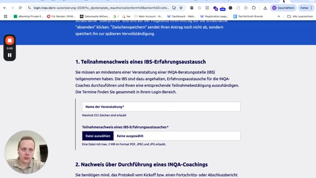 INQA-Coaching Reautorisierung