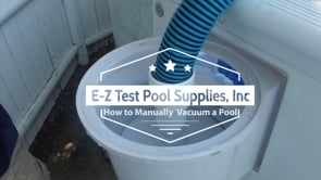 How To Manually Vacuum a Swimming Pool Through the Skimmer