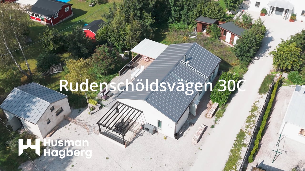 4 rum Vinterbonat fritidshus på Högklint Rudenschöldsvägen 30C Visby - Högklint Gotlands kommun - video