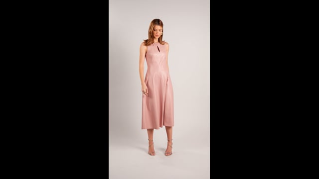 Vestido de Couro Lavie