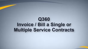 Invoice Service Contracts