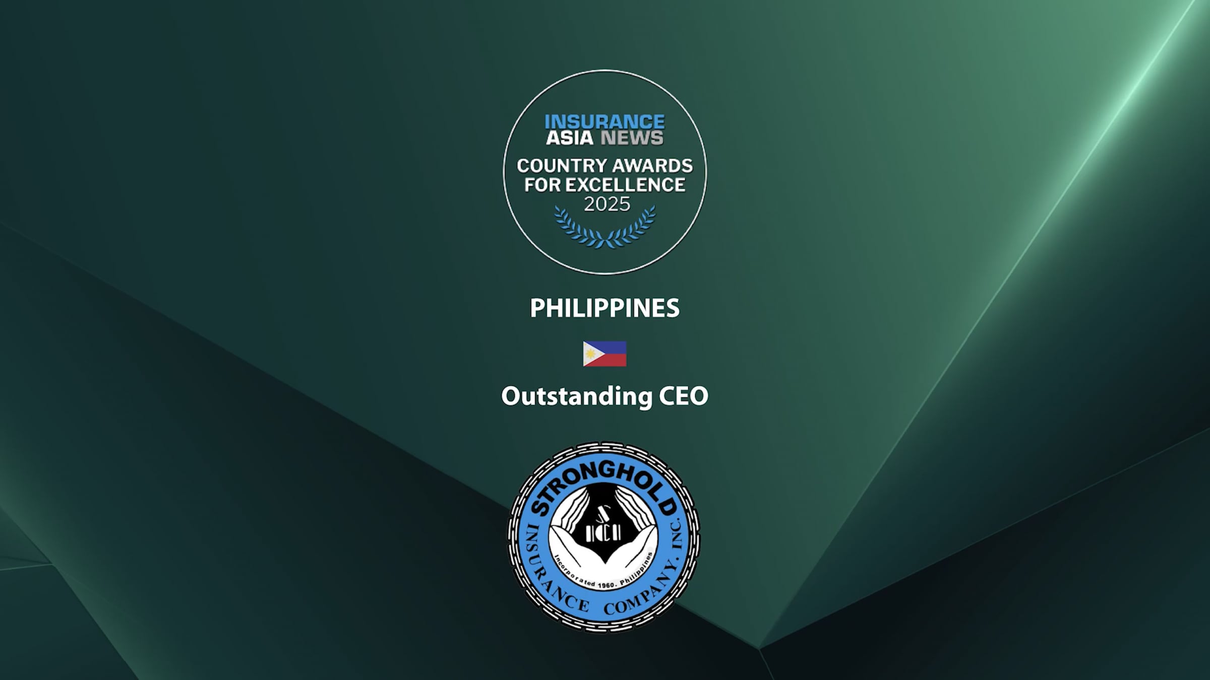 Outstanding CEO - Romulo I. Delos Reyes, Jr, Stronghold Insurance ...