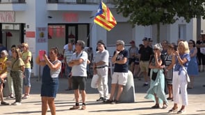 L'Escala celebra la Diada Nacional de Catalunya amb dos actes simultanis