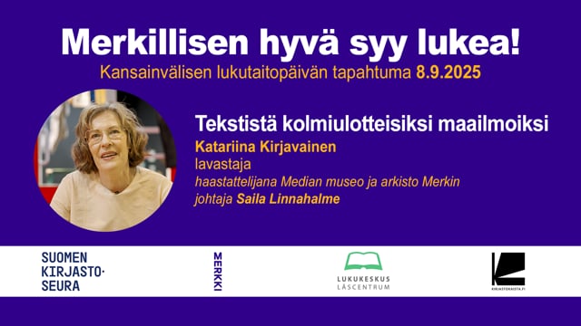 Katariina Kirjavainen: Lavastaja loi tarinasta talon