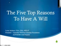 AWP - 5 Top Reasons To Have a Will