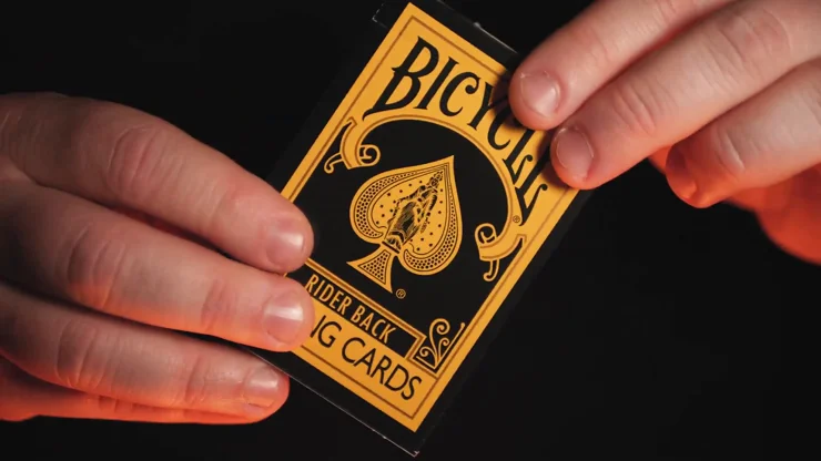 Bicycle Reverse (Yellow) Playing Cards | Videos & Movies on Vimeo