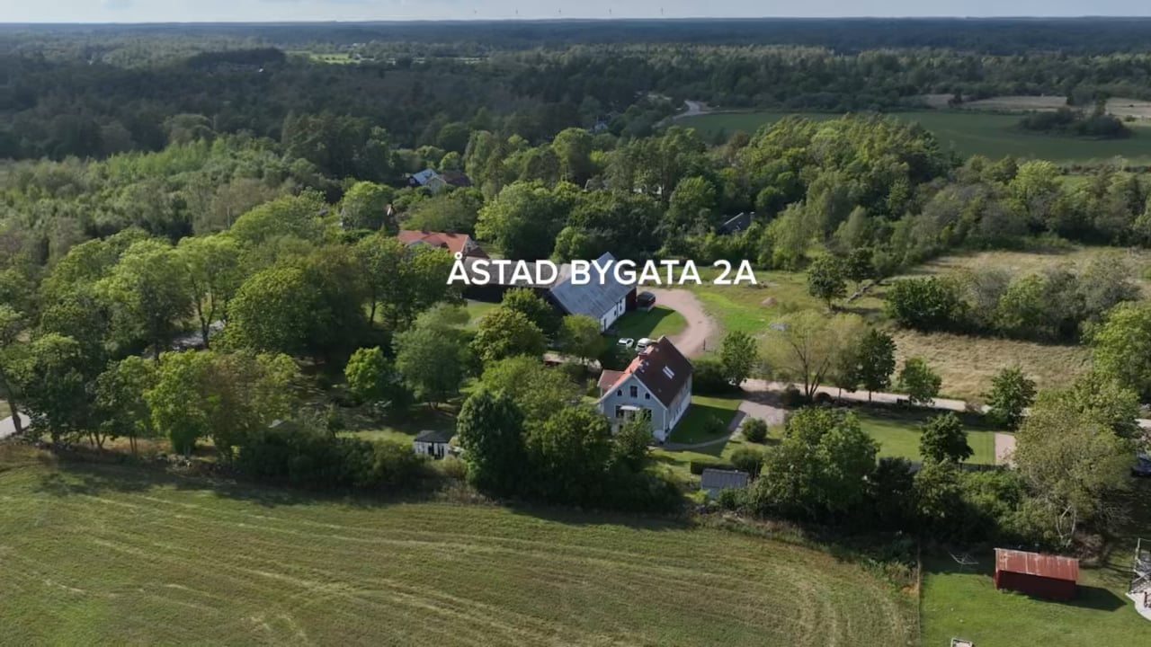 5 rum Villa på Åstad Bygata 2A Åstad Borgholms kommun - video
