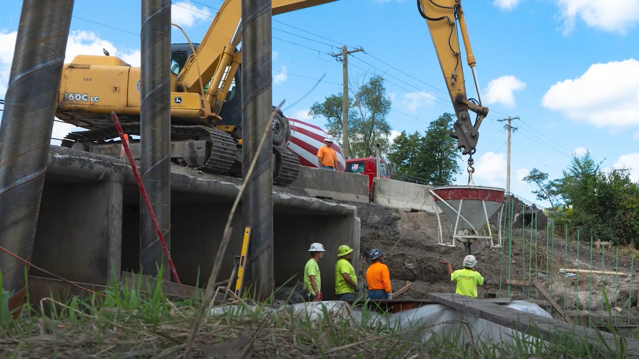 Gary Avenue Improvement Project Update: Bridge Extension Work