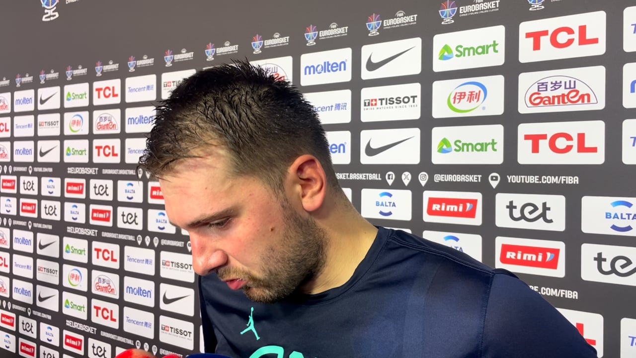 Luka Dončić po koncu EuroBasketa ni skrival jeze