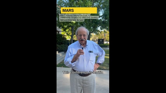 2025 UCLA SLRC Keynote Speaker - Marshall Ganz