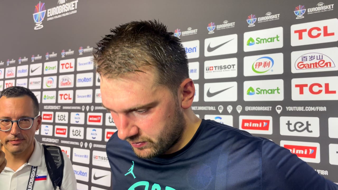 Luka Dončić po koncu EuroBasketa ni skrival jeze