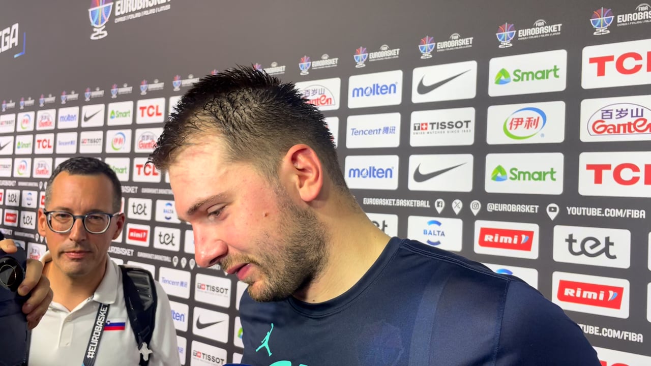 Luka Dončić po koncu EuroBasketa ni skrival jeze