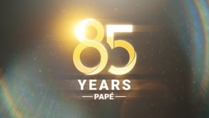 Papé 85th Anniversary Logo