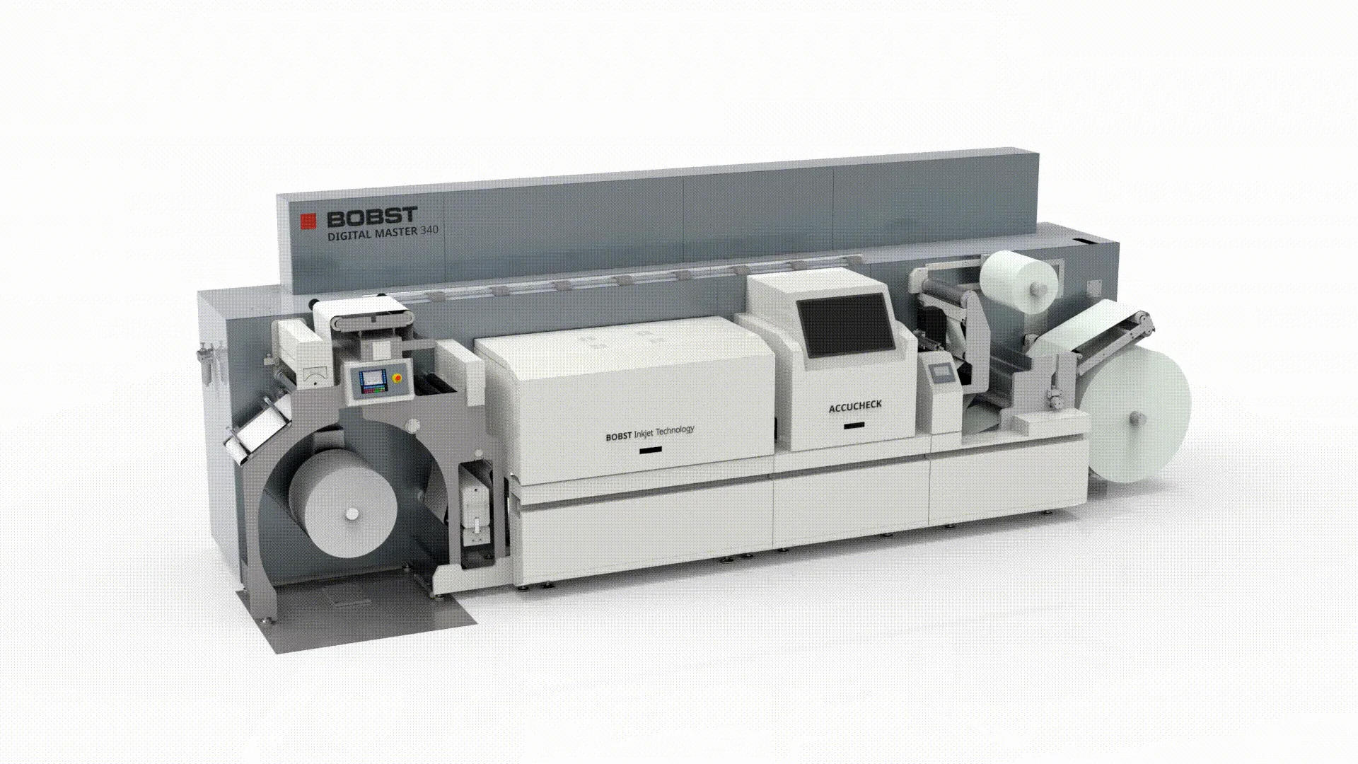 2000 Bobページ DIGITAL MASTER 340 - Modular label press - Overview | BOBST