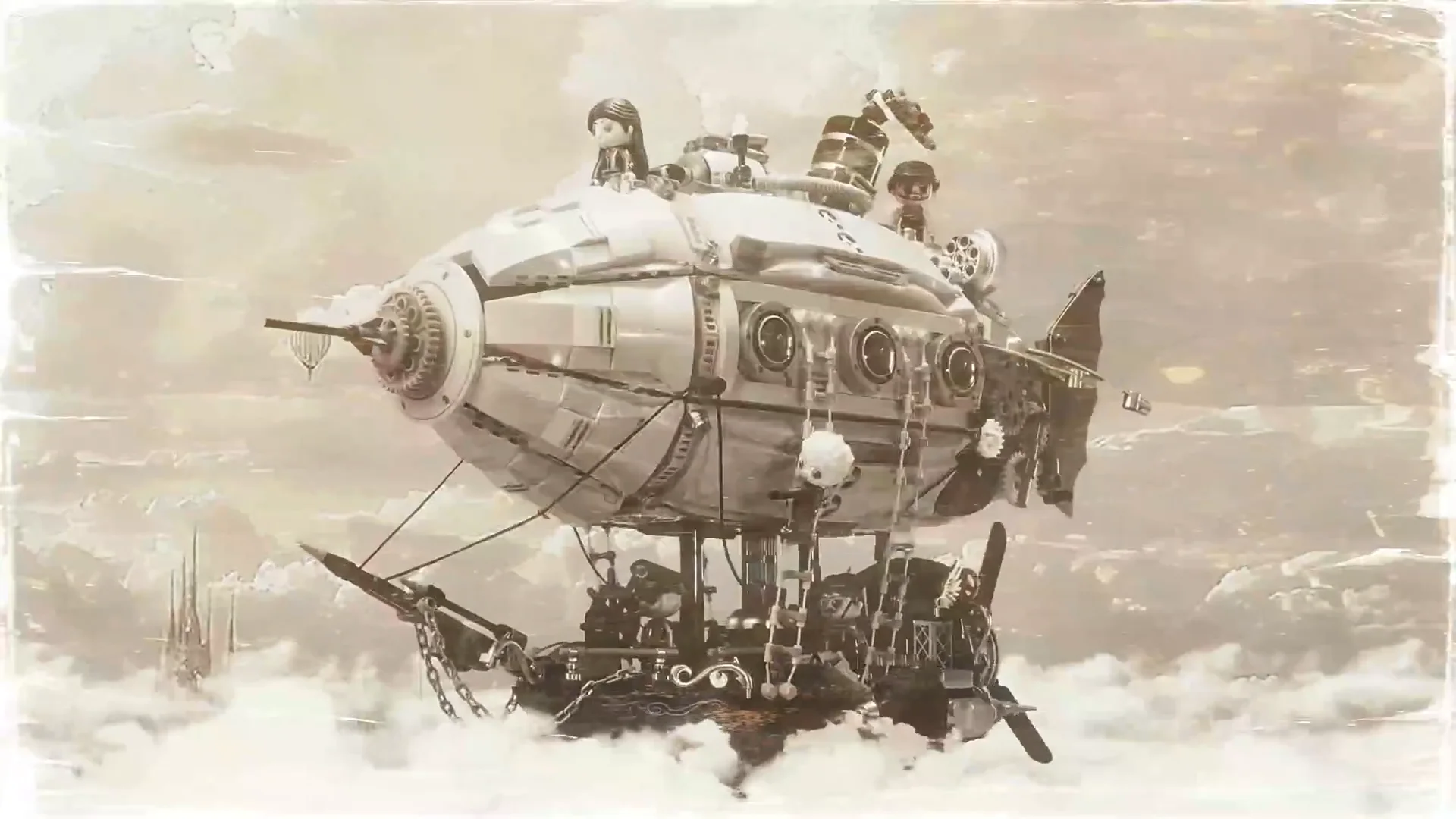 Steampunk Airship Set by Pantasy– bricknique : The UK's Best