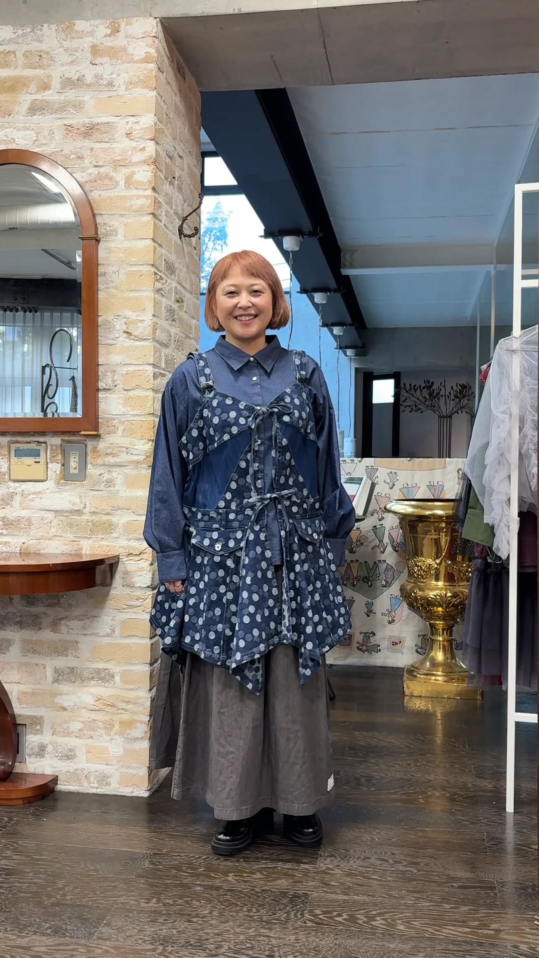 夢のようなデニムビスチェ | AS KNOW AS オンラインショップ