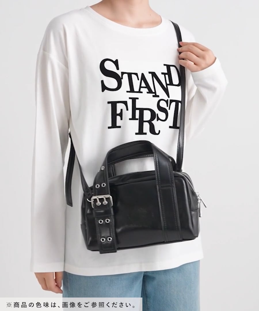 アイレットベルトミニボストンバッグ | [公式]ラコレ（LAKOLE）通販