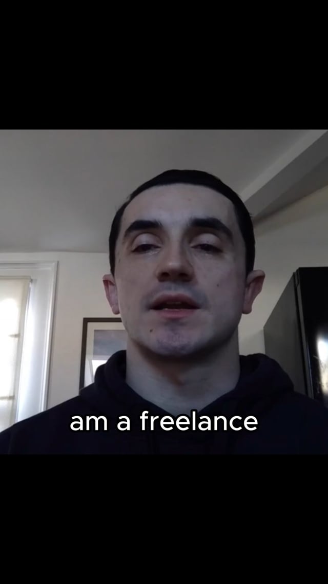 Luca talking through his results