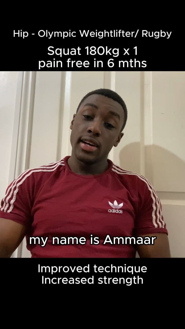 Ammaar talking through his results