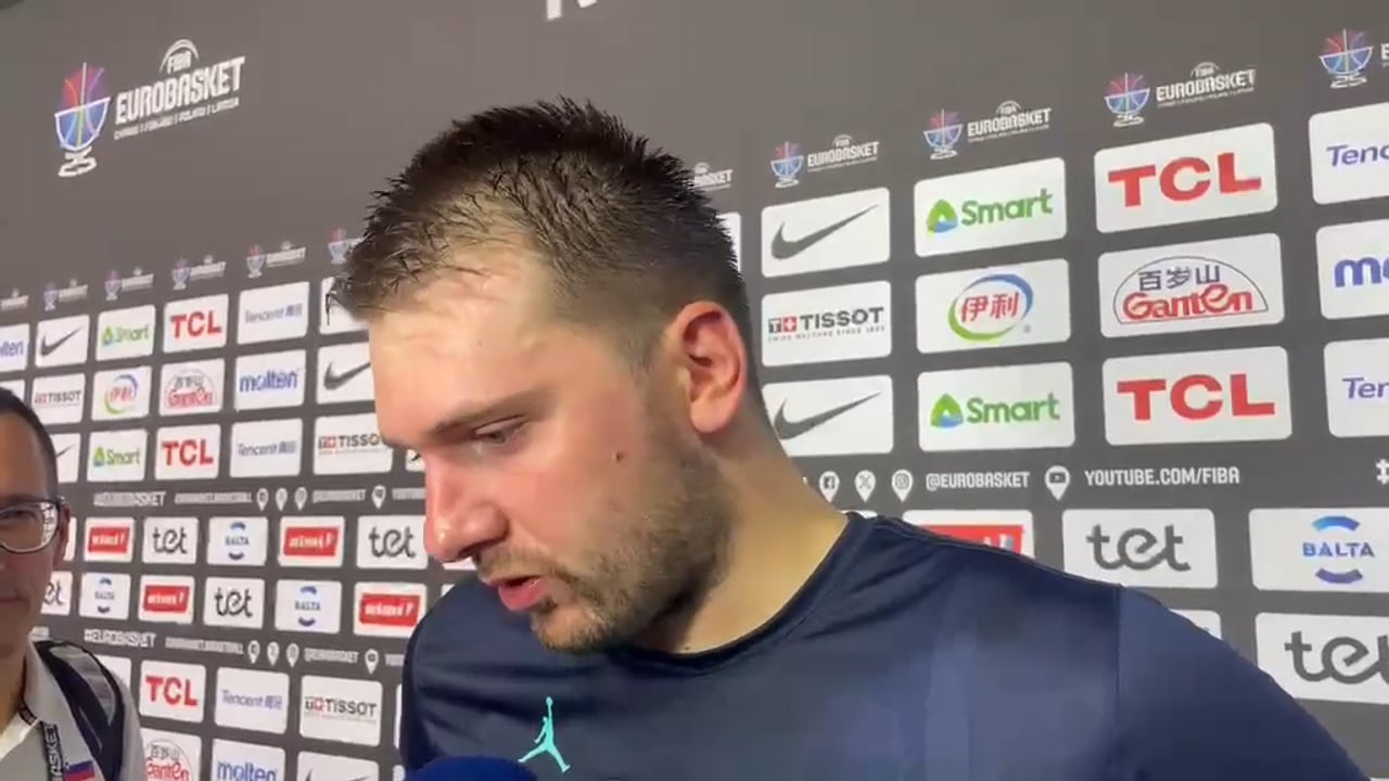 Slovenski rekorder brez komentarja, Dončić pa z izbranimi besedami