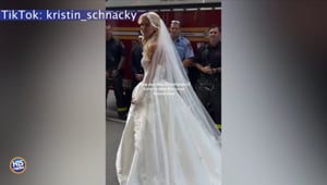 Bride's Wedding Escort In Honor of Her Dad