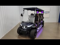 2025 Evolution D-Max XT6 Lithium Ion Golf Cart, Arctic Grey