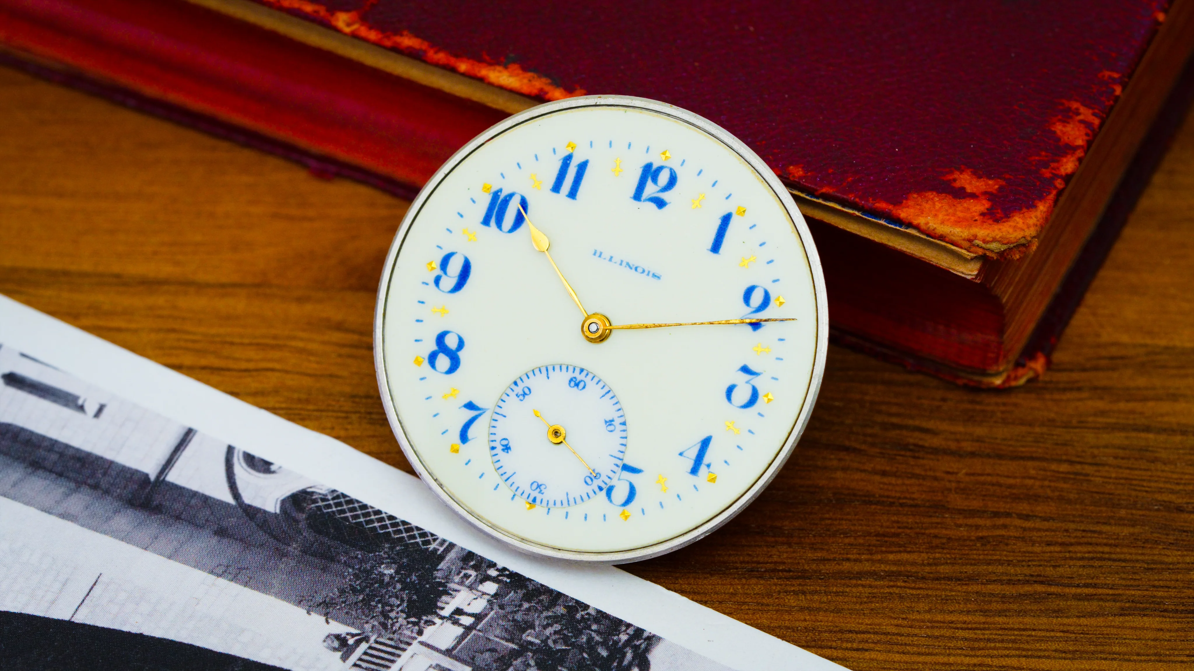 Illinois pocket watch conversion — Frett & Co Clockworks