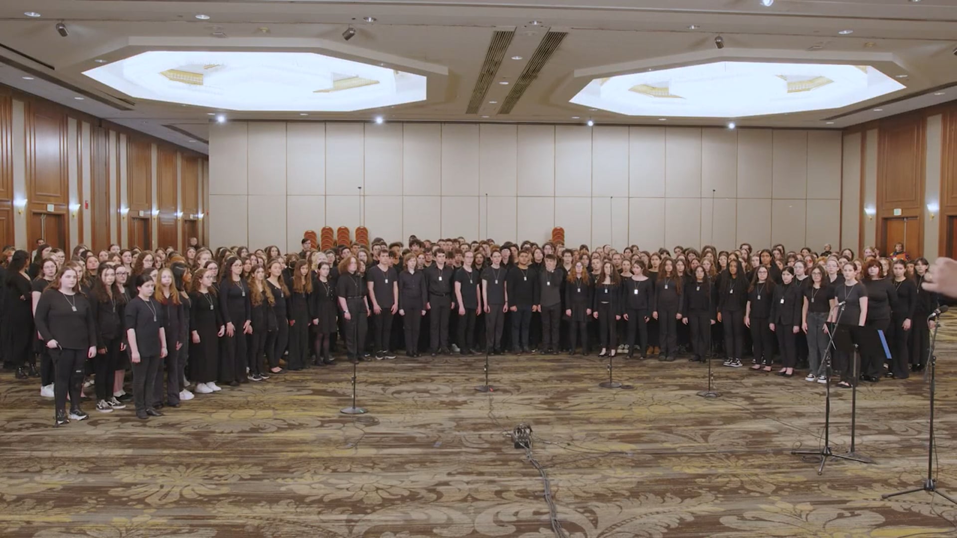 Sha'alu Shlom Yerushalayim, Sung by HaZamir during its Carnegie Hall rehearsal, April 2024
