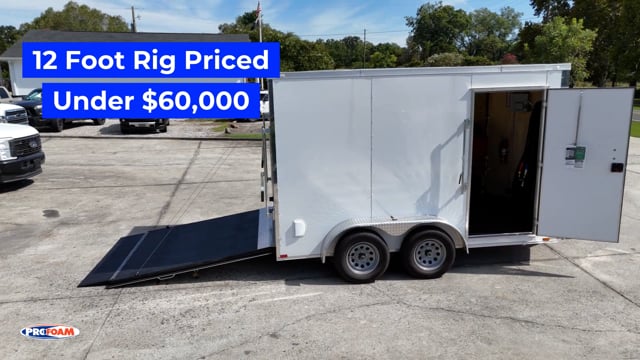 12' Core Series PMC PK-25 19kw Gas Generator Powered Geo Spray Rig