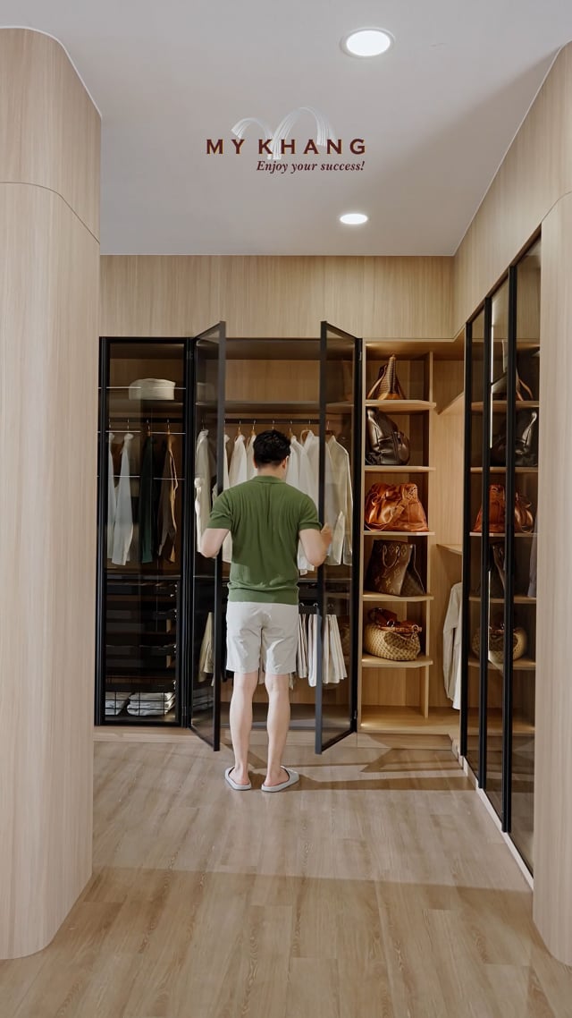 trải nghiệm walk-in closet ambition