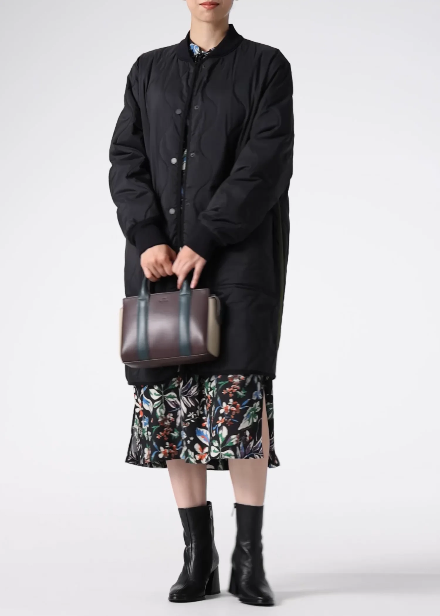 美品　Paul Smith ポールスミス 裏地キルティング ナポレオンコート キルティング ロングコート / Paul Smith | ファッション通販 【公式