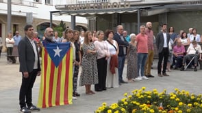 Reivindicació municipalista a l'acte institucional de la Diada