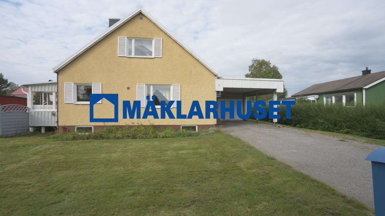 5 rum Villa på Gavottvägen 7 Norrsvedje Örnsköldsviks kommun - video