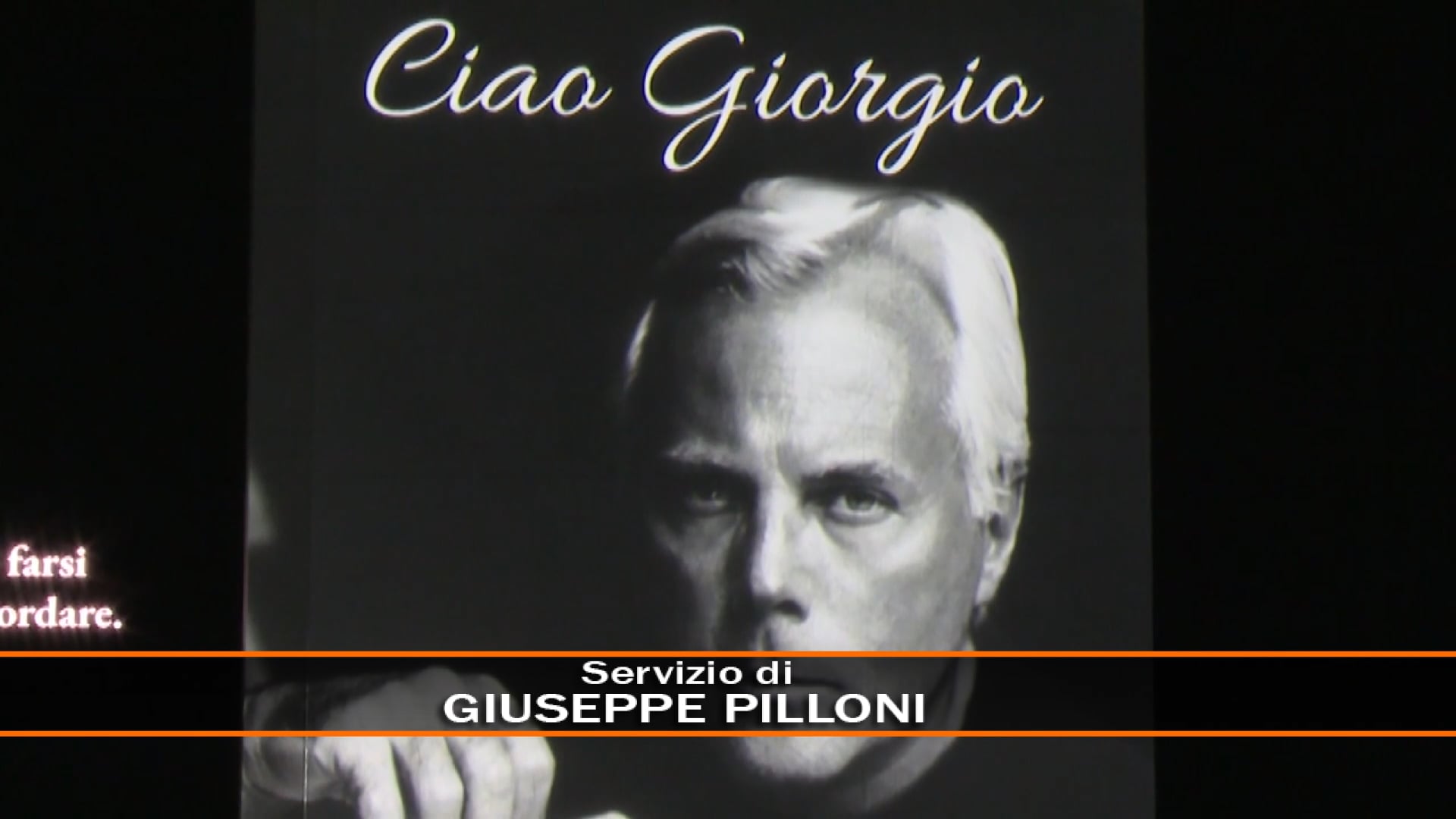 La sfilata del Centergross si è aperta con un tributo a Giorgio Armani