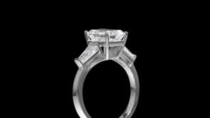 3.50 ct. t.w. Lab-Grown Diamond Ring in Platinum
