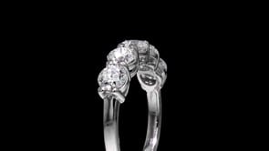 2.00 ct. t.w. Lab-Grown Diamond Five-Stone Ring in 14kt White Gold
