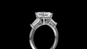 3.50 ct. t.w. Lab-Grown Diamond Ring in 14kt White Gold