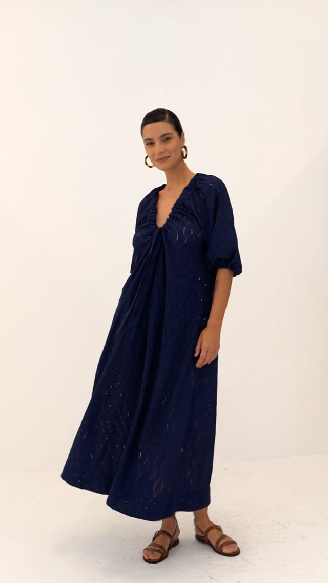 Vestido Bruma Marinho